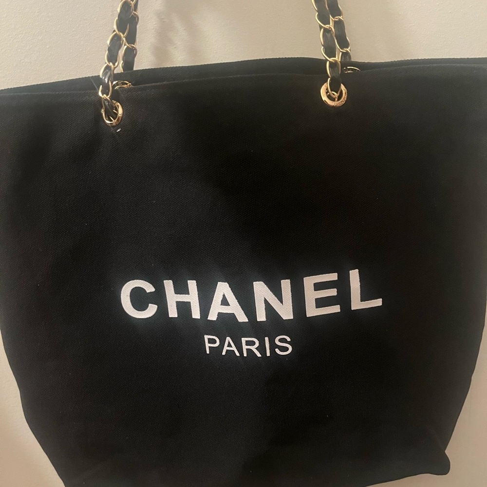 Chanel Black Tote Bag